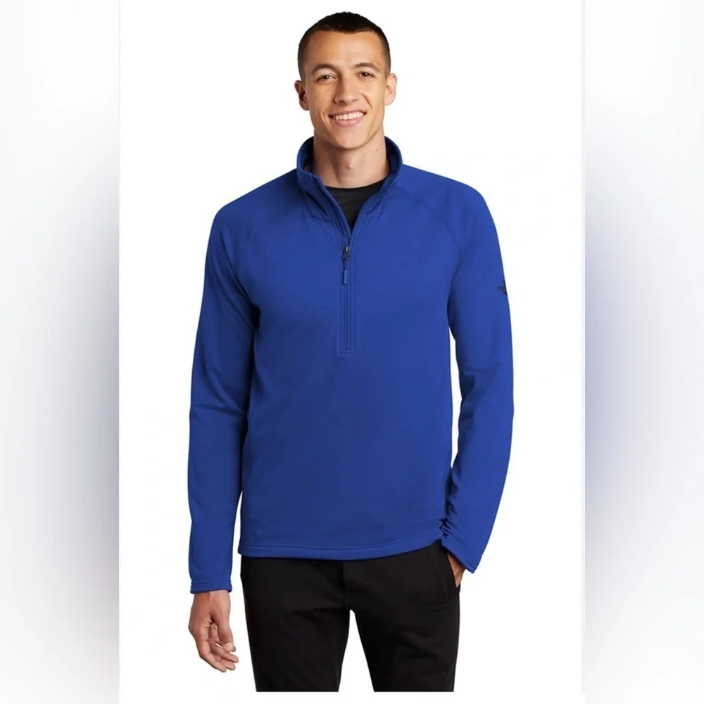 The North Face Stretch 1/4 Zip Fleece Jacket Pullover Size Large